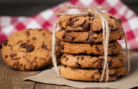 Galletas con chips de chocolate