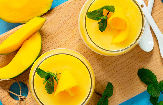 Mousse de mango