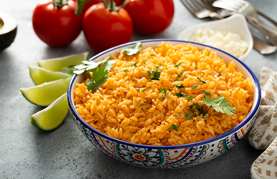 Arroz mexicano a presión